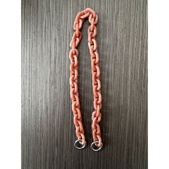 Coral Pink Bag Chain - Picture 1 of 4